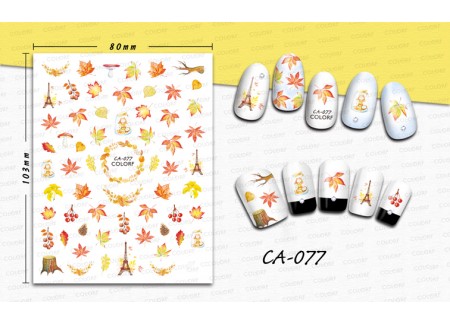 3D Nail Stickers - CA-077